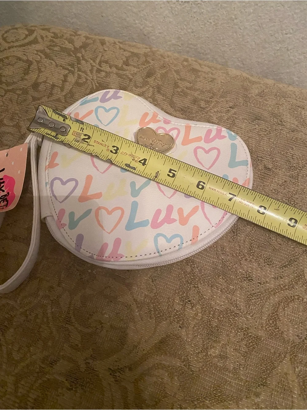 Betsey Johnson heart shaped